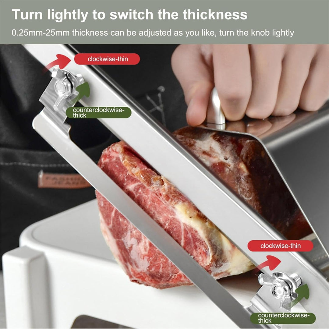 Gefrorener Fleischschneider, manueller Fleischschneider | Allesschneider Fleischschneider Fleischsch