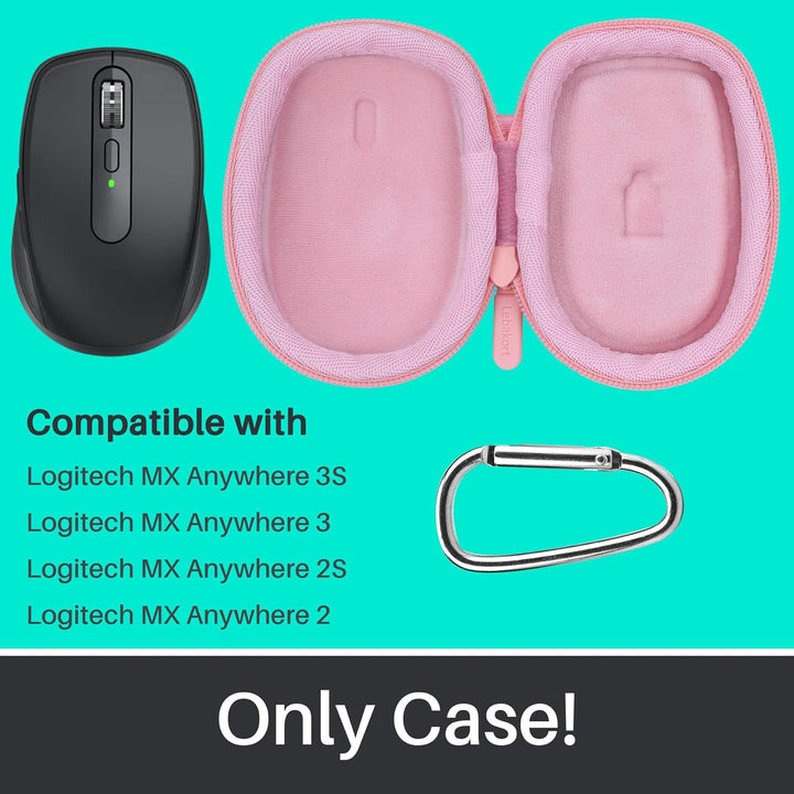Hart Reise Schutz Hülle Etui Tasche für Logitech MX Anywhere 3S Anywhere 3 Anywhere 2S Anywhere 2 Fo