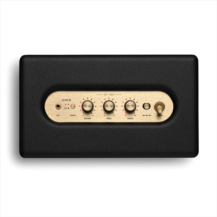 Marshall Acton III Bluetooth-Lautsprecher, Kabellos – Schwarz & JBL Tune 760 NC – Bluetooth Over-Ear