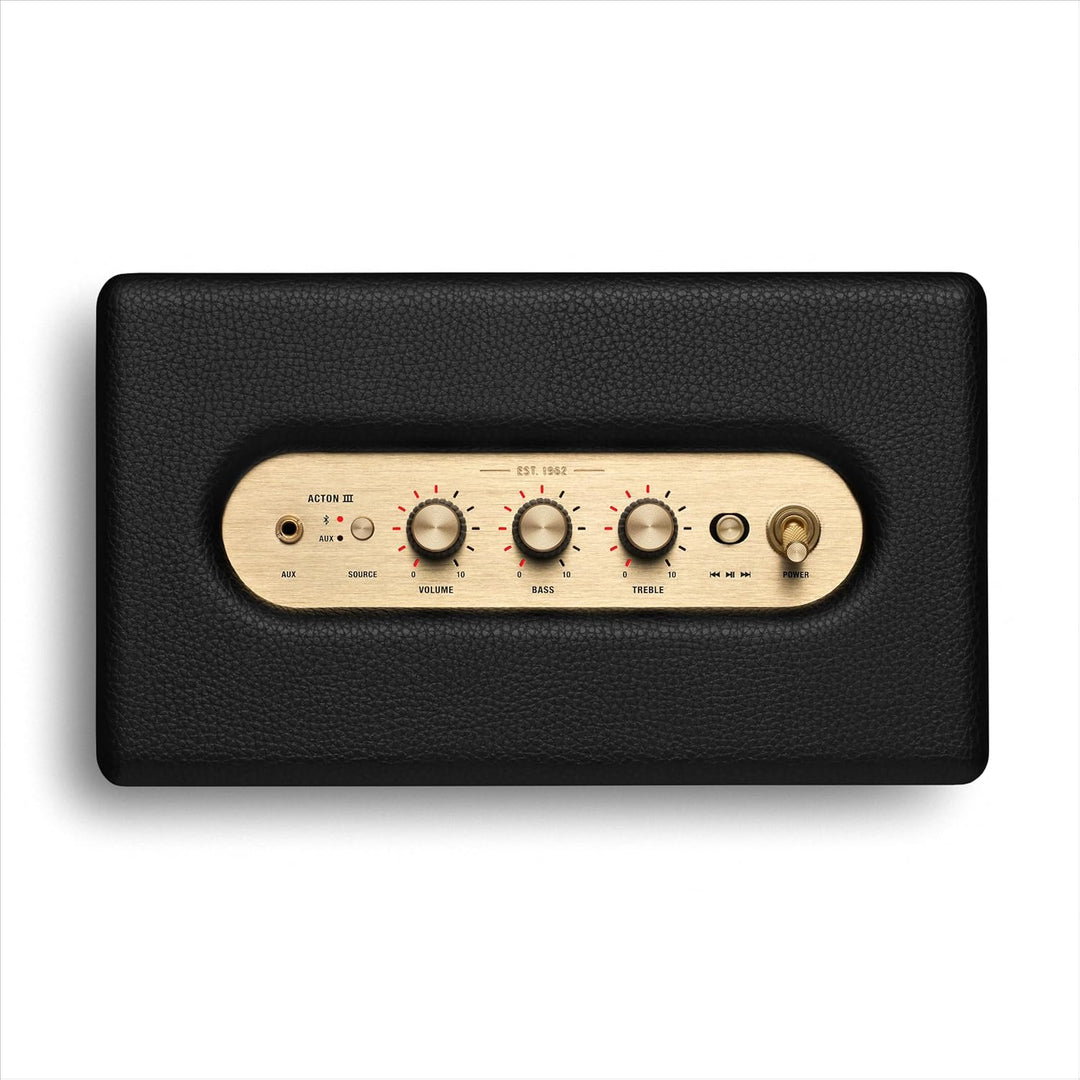 Marshall Acton III Bluetooth-Lautsprecher, Kabellos – Schwarz & JBL Live Pro 2 TWS – wasserdichte, T