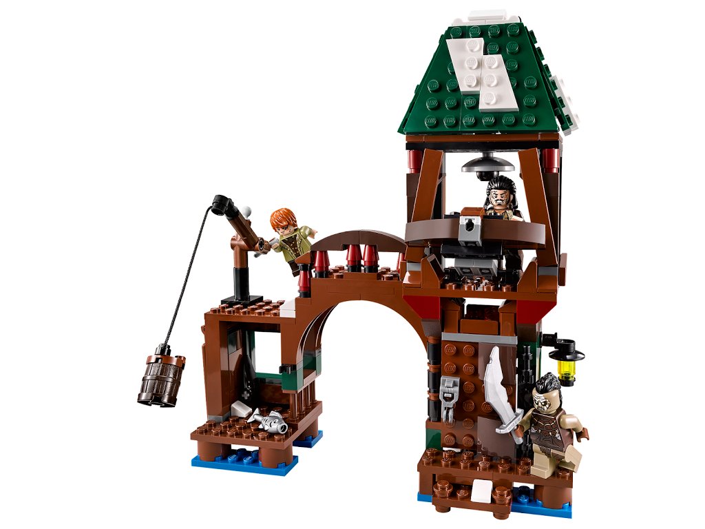 LEGO 79016 - The Hobbit Angriff auf Seestadt, Konstruktionsspielzeug