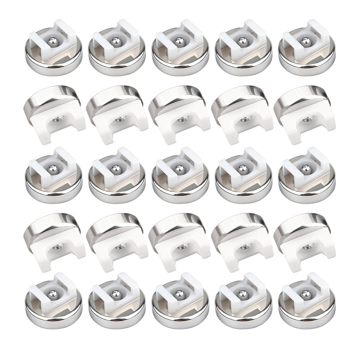 Magnetische Kabelbinder Halterung, 20 Stück 25 mm verbessert magnetische Kabelbinder Basis, Mehrzwec