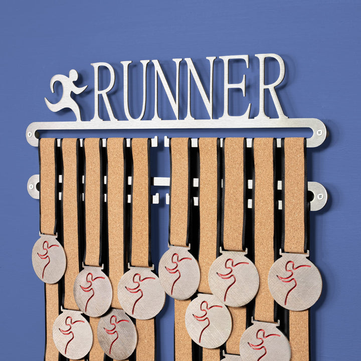 laufender Medaillenaufhänger - Marathon Medaillen Display - Running Medaillenhaken - Running Medal D