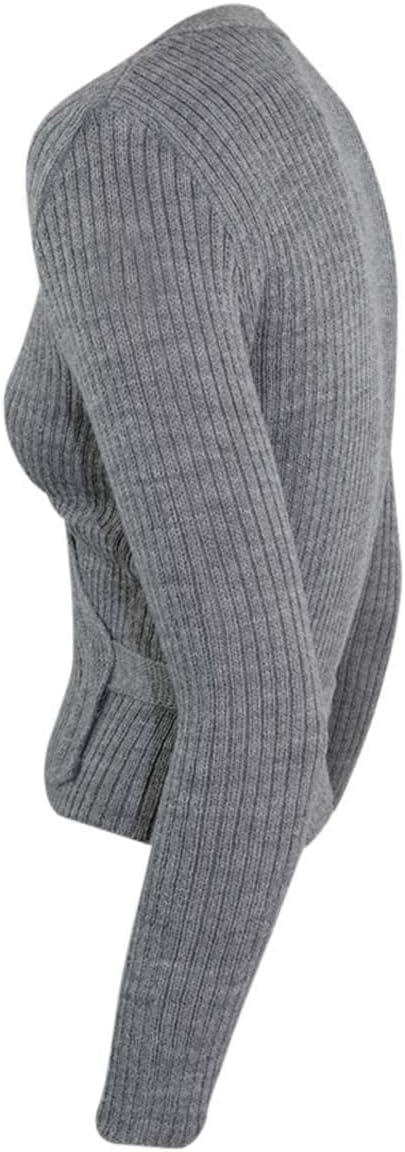 Intermezzo Mädchen Ballett Wickeljacke Langarm 6811 Jersey Elipor - Made in Spain 4 Grau, 4 Grau