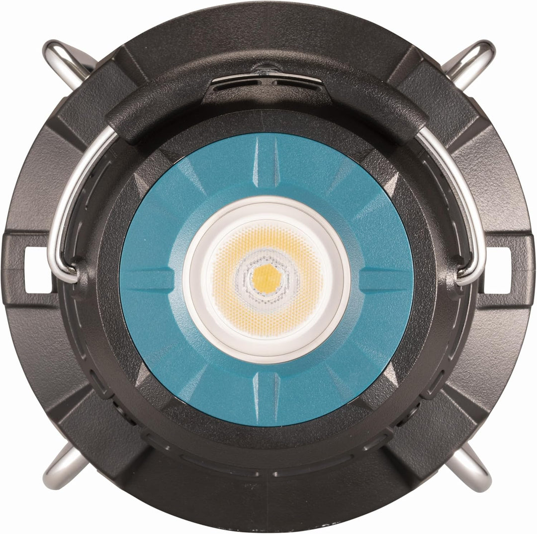 Makita MR009GZ Akku-Radio mit Laterne 40V max. (ohne Akku, ohne Ladegerät), Petrol/Schwarz