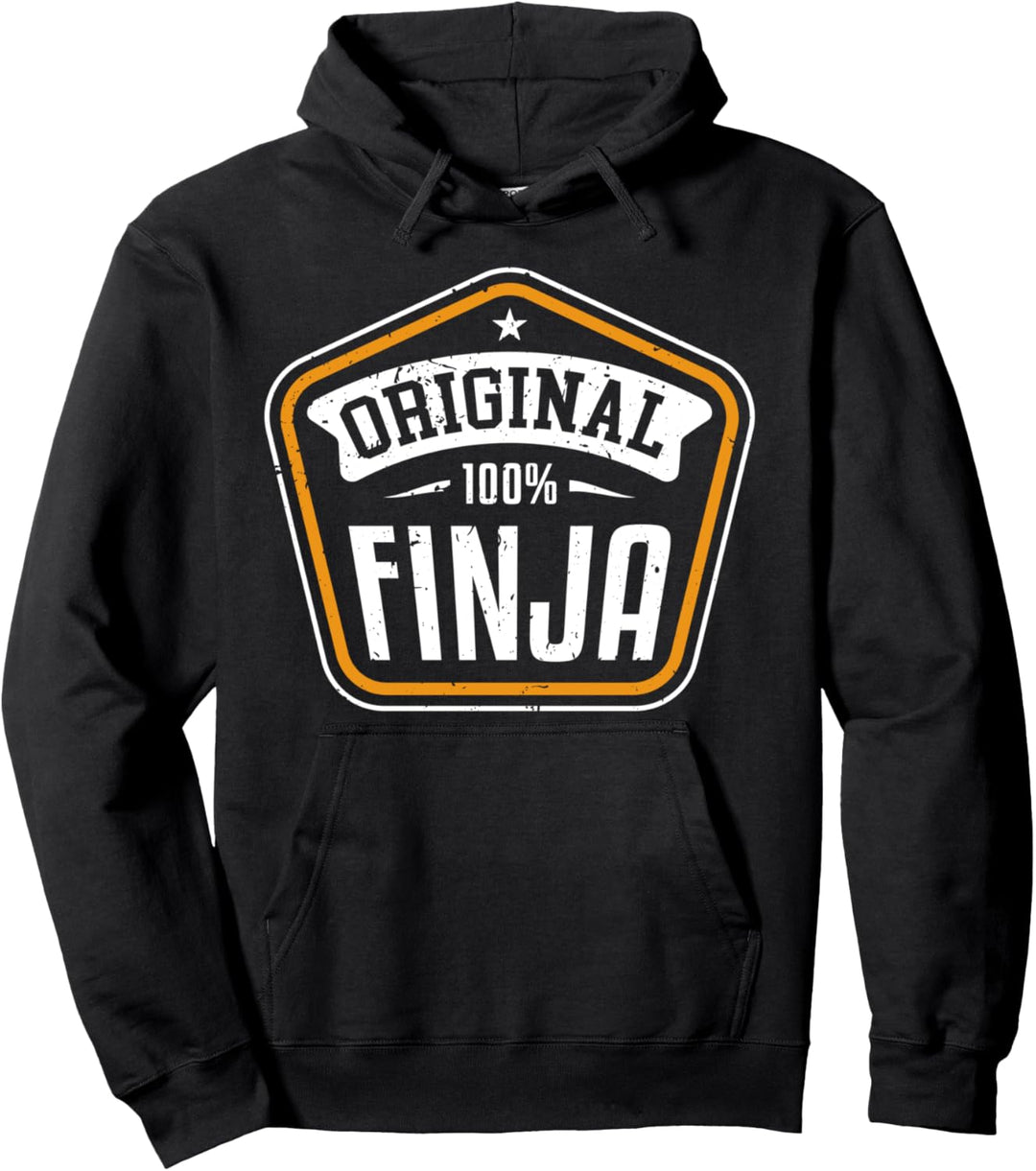 Original 100 % Finja Prozent Vorname Mädchen Pullover Hoodie