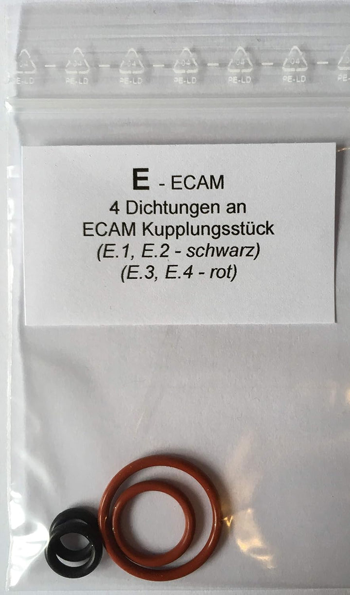 Dichtungen/Wartungsset (XL) für DeLonghi ECAM/ETAM Brühgruppe & Thermoblock | O-Ringe | TOP Qualität