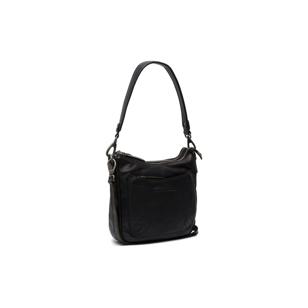 The Chesterfield Brand Caroline Schultertasche Leder 23 cm Schwarz Einheitsgrösse, Schwarz Einheitsg