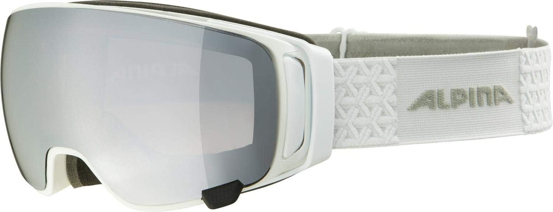 ALPINA DOUBLE JACK MAG Q-LITE - Verspiegelte, Kontrastverstärkende Wechselscheiben OTG Skibrille Mit
