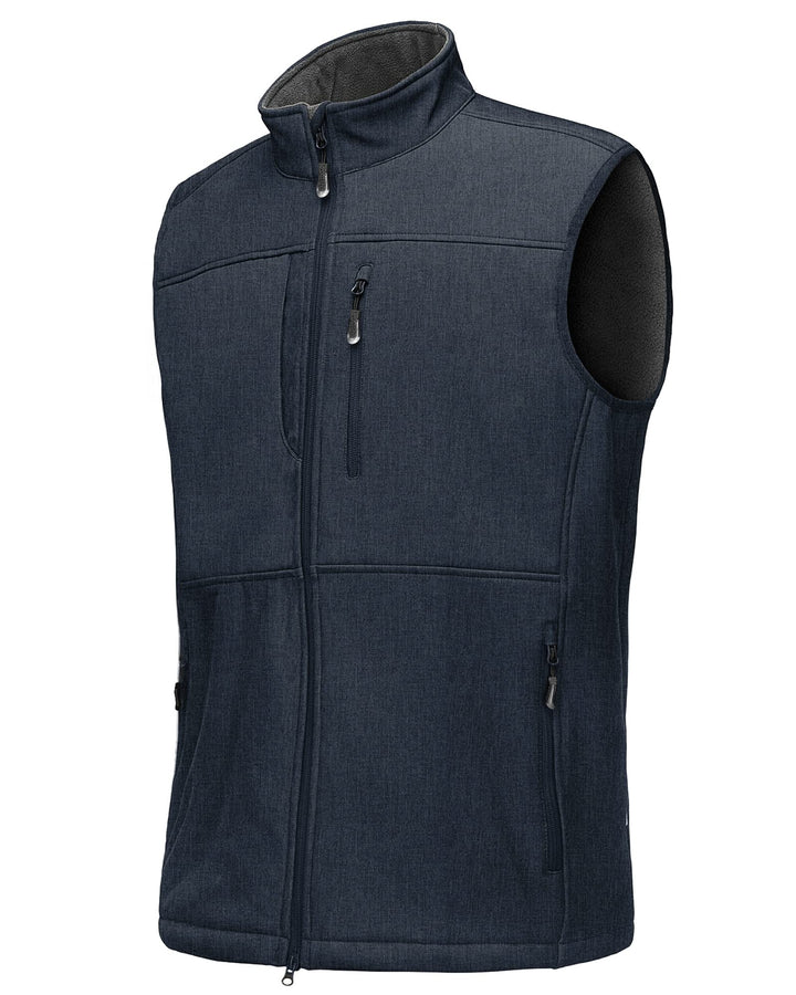 33,000ft Weste Herren Outdoor Wasserdichte Softshell Ärmellose Jacke Bodywarmer Fleece Weste Full Zi