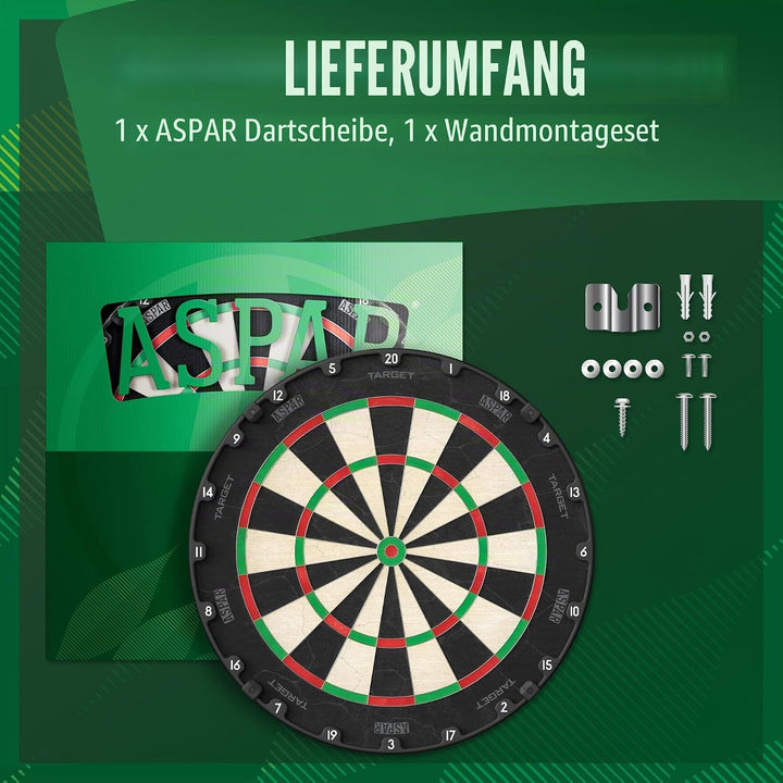 Target Darts Aspar Dartscheibe Einzelbett, Einzelbett