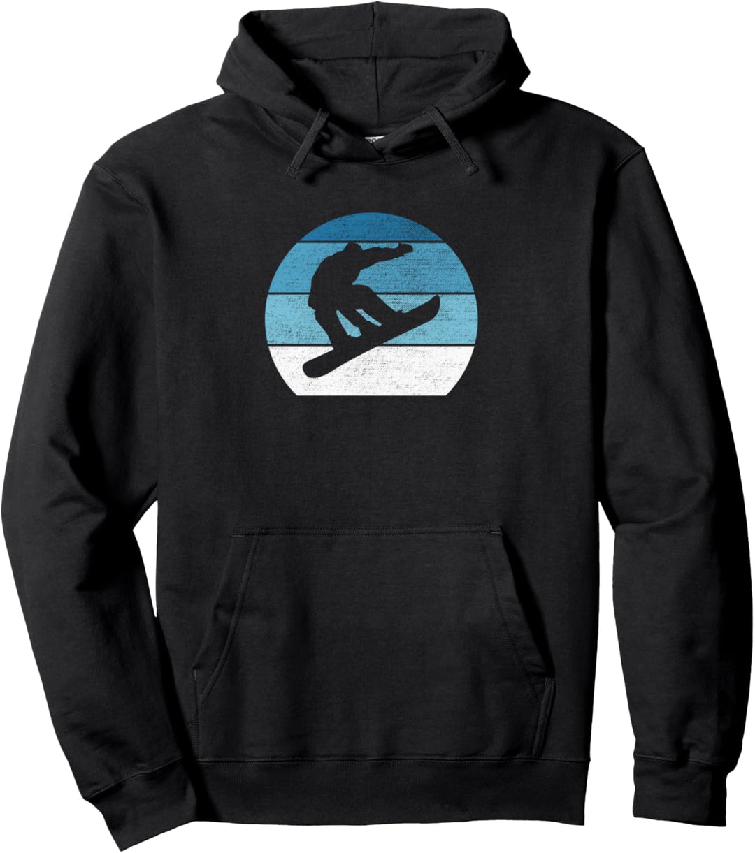 Snowboarding Retro Snowboard Hoodie Wintersport Pullover Hoodie