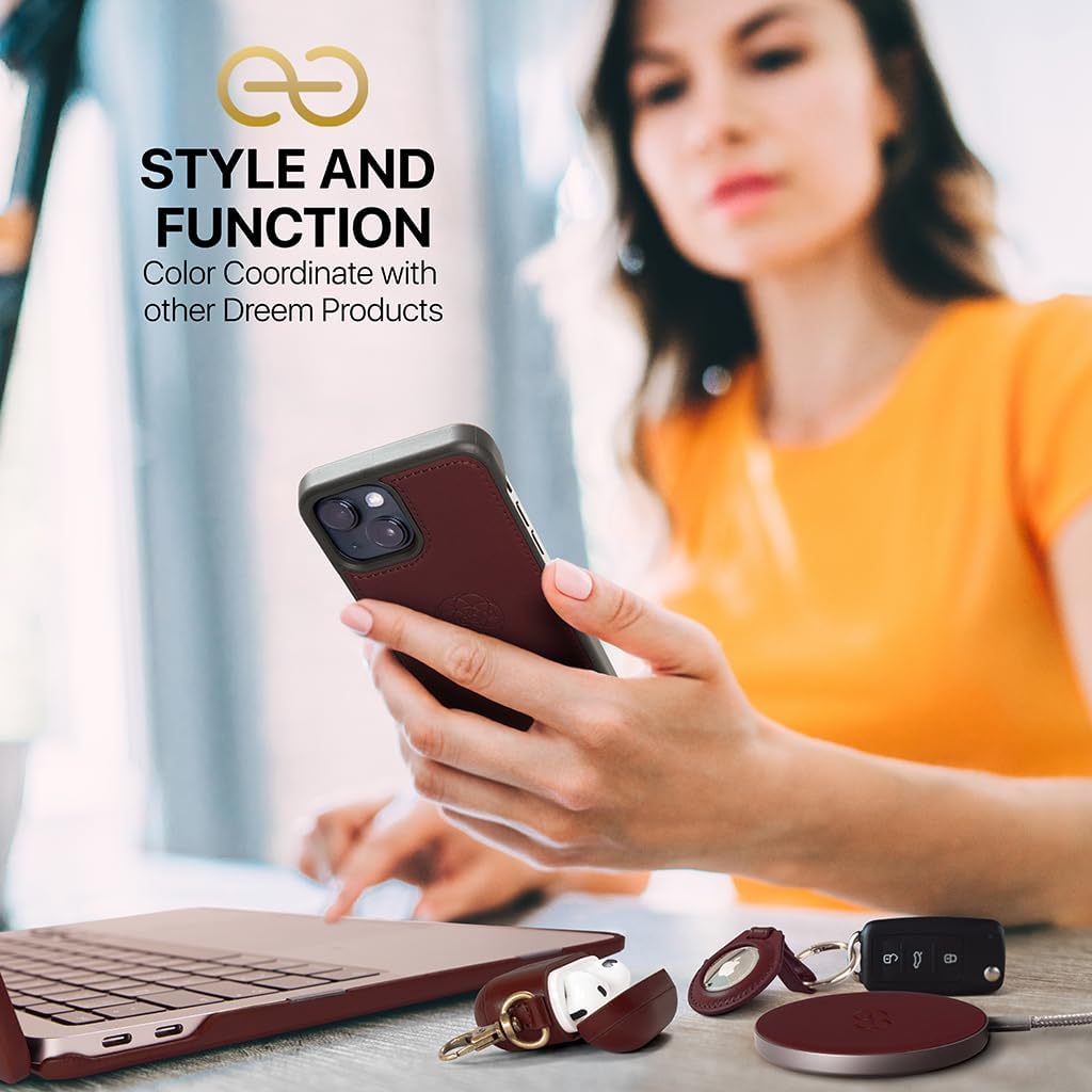 Dreem Fibonacci iPhone 14 Plus Brieftaschen-Etui / 2-in-1 stossfestes Etui und abnehmbares Folio aus