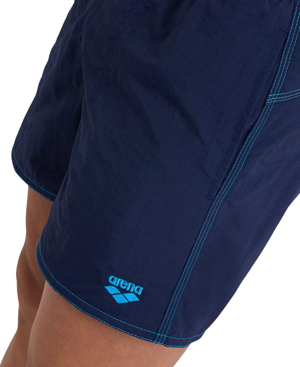 ARENA Herren Bywayx R Swim Trunks S Navy-turquoise, S Navy-turquoise