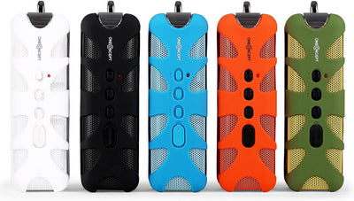 Oneconcept - Blue Know, mobiler Aussenlautsprecher, Bluetooth Lautsprecher, Akku Box, spritzwasserge