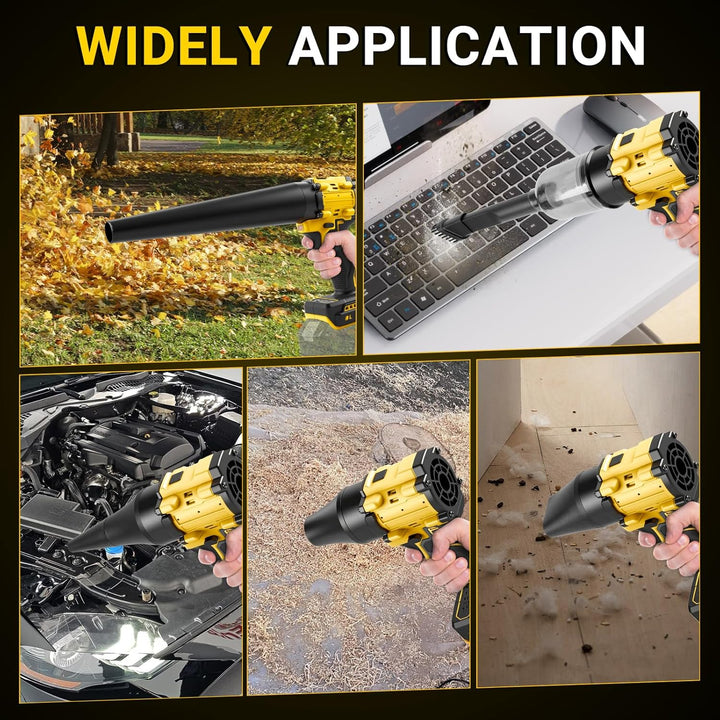Kabelloses Gebläse &amp; Handstaubsauger 2-in-1 für Dewalt 20V Akku (KEIN Akku) | 150W bürstenloser Druc