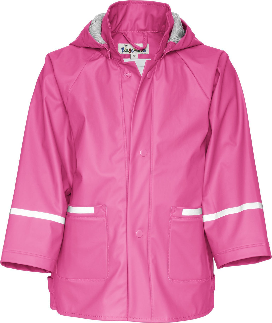 Playshoes Unisex Kinder Regenjacke Wind- und wasserdicht Regenmantel Regenbekleidung (1er Pack) 74 R