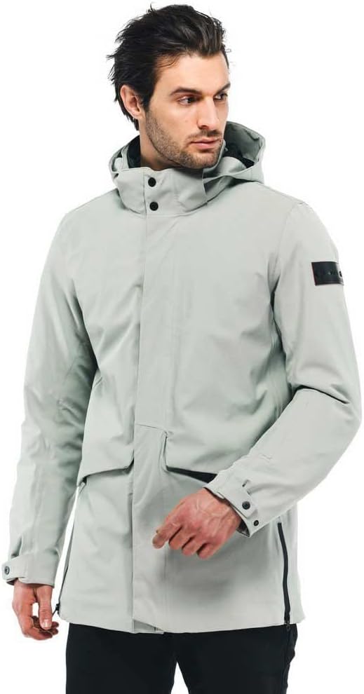 Dainese Brera D-Dry XT Motorrad Textiljacke, hellgrau, 50 50 hellgrau, 50 hellgrau