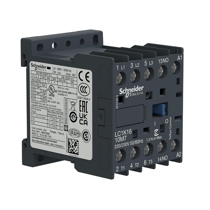 MINICONT. K TRIP. 16A 220VAC