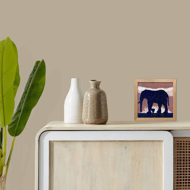 Mosaik bastelset, DIY 20x20cm, Elefant, Elefant
