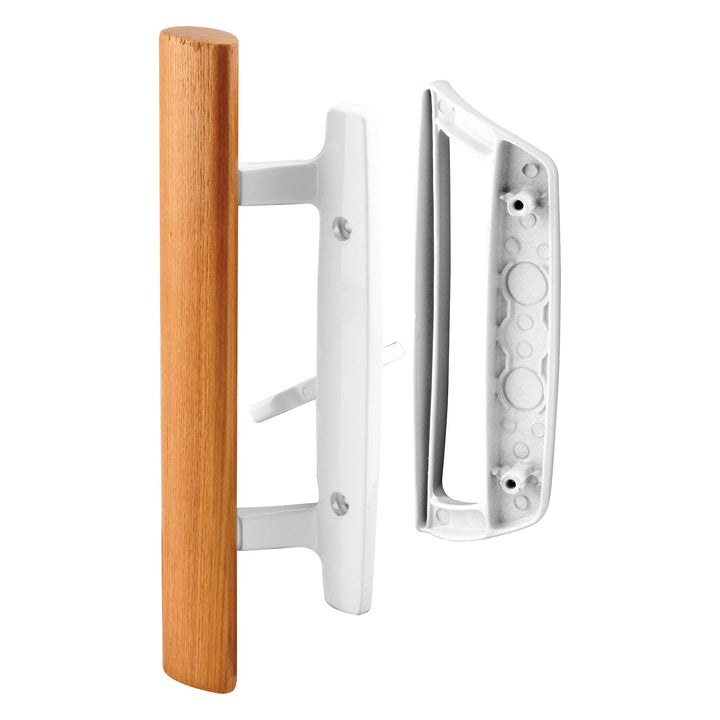 PRIME-LINE C 1204 Schiebetürgriff-Set aus Glas – ersetzt alte oder beschädigte Türgriffe schnell und