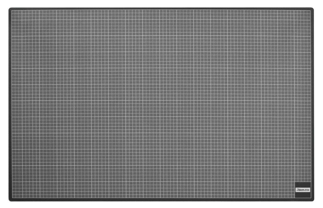 Aristo 26090 Cut-Mat (Schneideunterlage 60 x 90 cm, A1, selbstheilend) grün-schwarz, 60 x 90