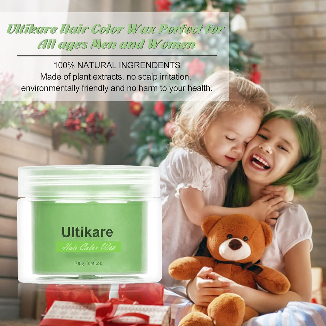 Temporäre Haarfarbe Creme, Ultikare Haarfarbe Wachs Temporäre Haarfarbe Set Instant DIY Cosplay für