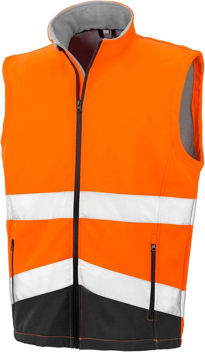 Result Weste Softshell High Viz