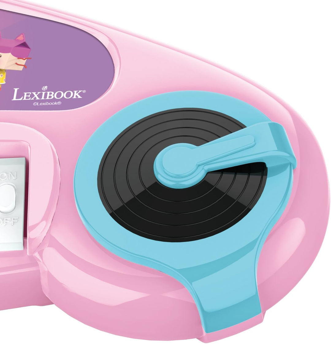 Lexibook, Gabby's Dollhouse, Elektronisches Klavier für Kinder mit Lichteffekten, Mikrofon, Schlagze