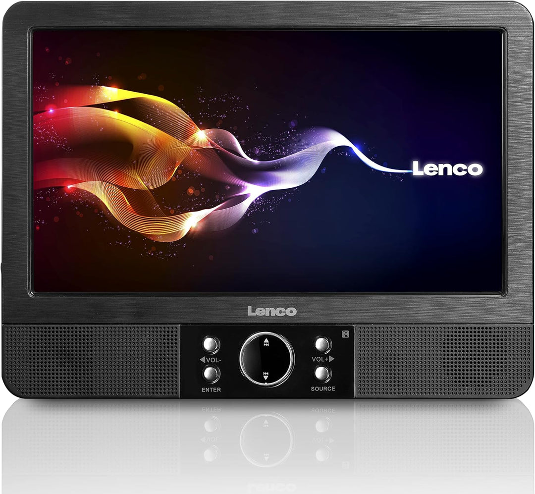Lenco MES-415 Tragbarer DVD/Blu-ray-Player Schwarz - Tragbare DVD/Blu-ray-Player (Schwarz) Mit Kopfh