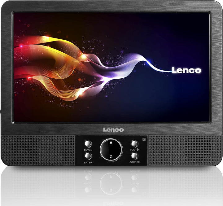 Lenco MES-415 Tragbarer DVD/Blu-ray-Player Schwarz - Tragbare DVD/Blu-ray-Player (Schwarz) Mit Kopfh