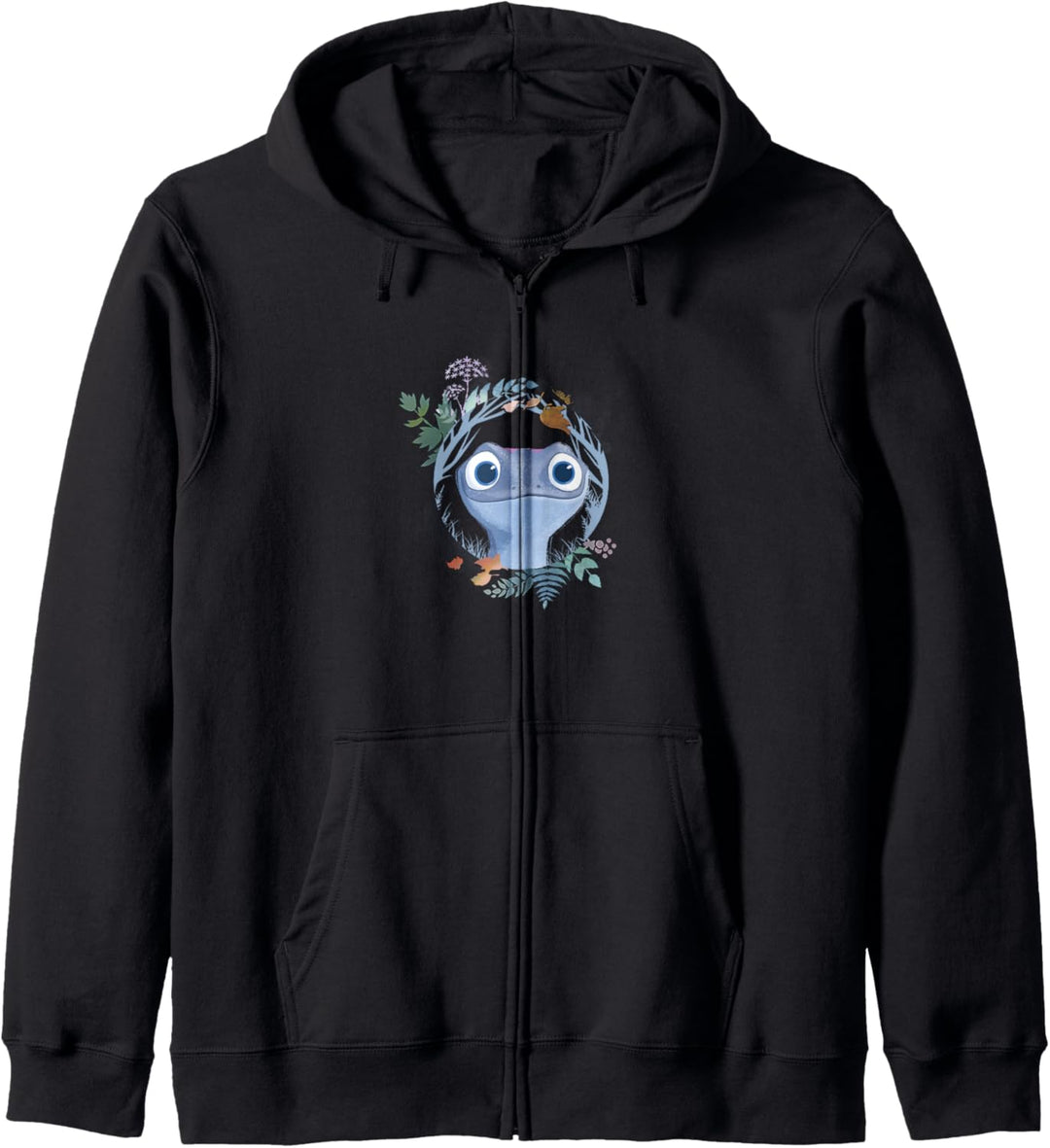 Disney Frozen 2 Bruni The Salamander Watercolor Portrait Kapuzenjacke