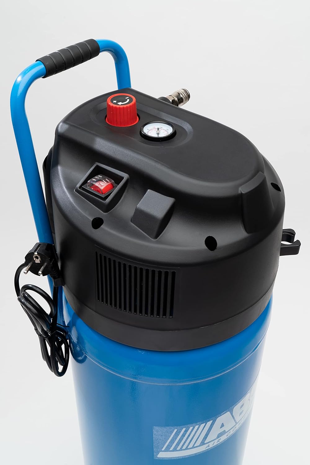 ABAC Vertikaler Luftkompressor EASE-AIR 50V, Ölfreier Luftkompressor, Maximaler Druck 10 Bar, Leistu