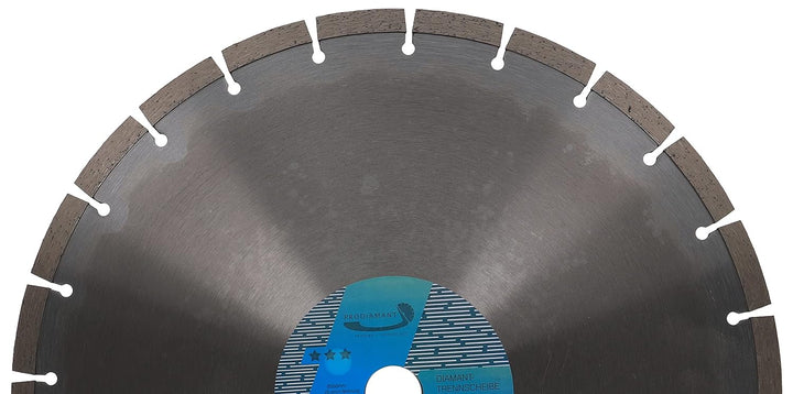 PRODIAMANT Premium Diamant-Trennscheibe universal 350 mm x 25,4 mm Blocksegment Segmenthöhe 10mm 350