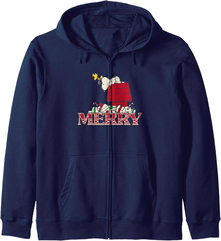 Peanuts Holiday Merry Snoopy Kapuzenjacke