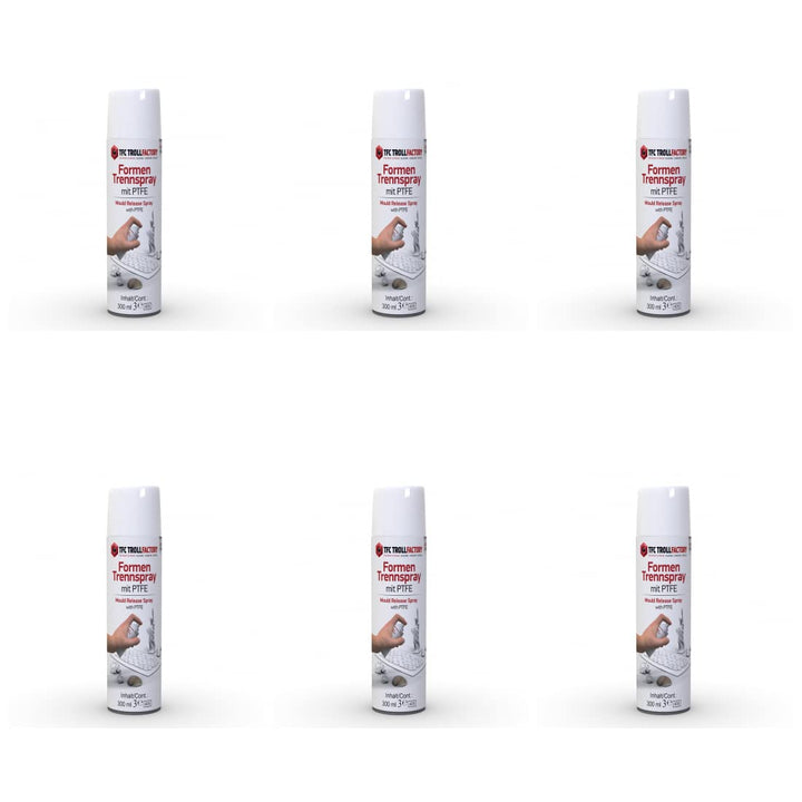 TFC Formen Trennspray mit PTFE 300ml - Hochleistungs-Trennmittel für Kunststoffformen, Beton & Wachs