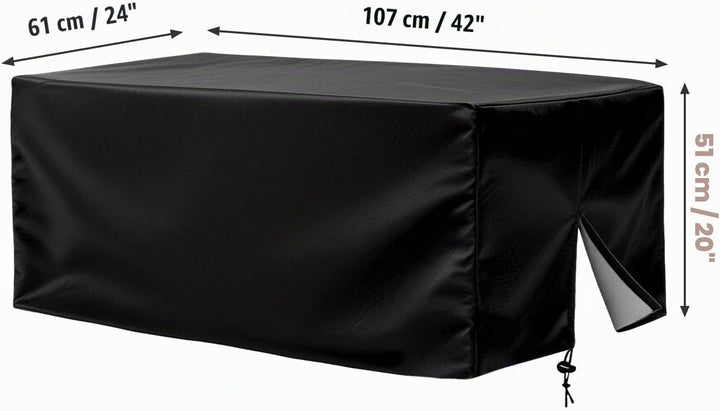 SANYCASA 600D Bollerwagen Regenschutz Abdeckung für Bollerwagen, Gartenwagen Wasserdicht, Outdoor Fa