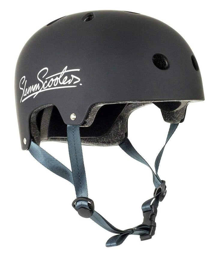 SLAMMSCOOTERS Logo Skate Helm schwarz 57-59 cm Schwarz (Black), 57-59 cm Schwarz (Black)