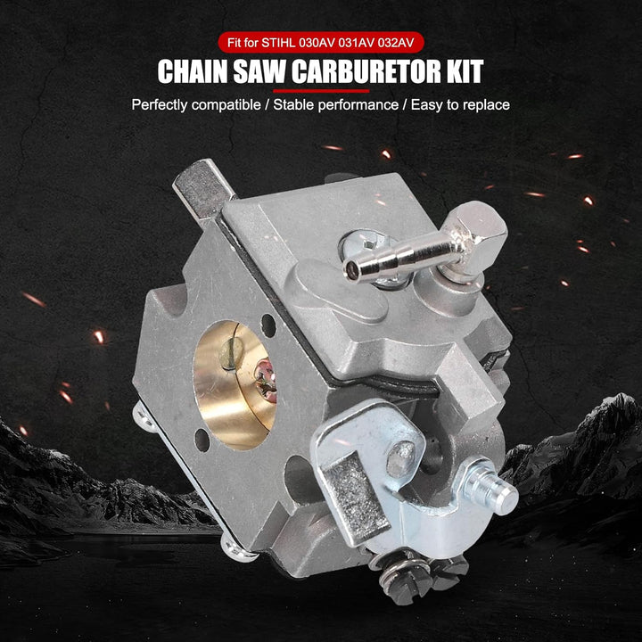 EVTSCAN Vergaser Luft Kraftstofffilter passend für STIHL 030AV 031AV 032AV 11131201603