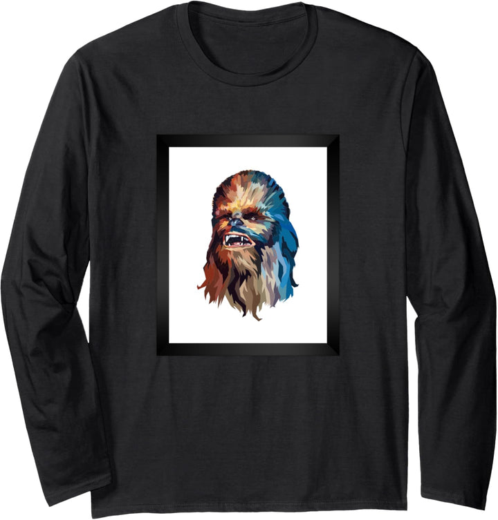Star Wars Chewbacca Art Langarmshirt