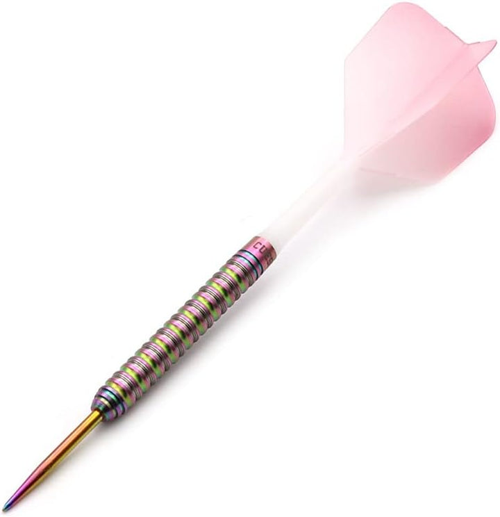 CUESOUL PINK/BLAU/GRÜN GEM Stone 21g/22g Stahlspitze 90% Tungsten Dart Set mit Uniformity Titanium C