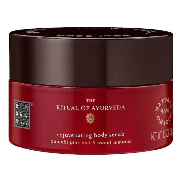 Rituals The Ritual of Ayurveda Rejuvenating Body Scrub Indian Rose & Punjabi Pink Salt & Sweet Almon