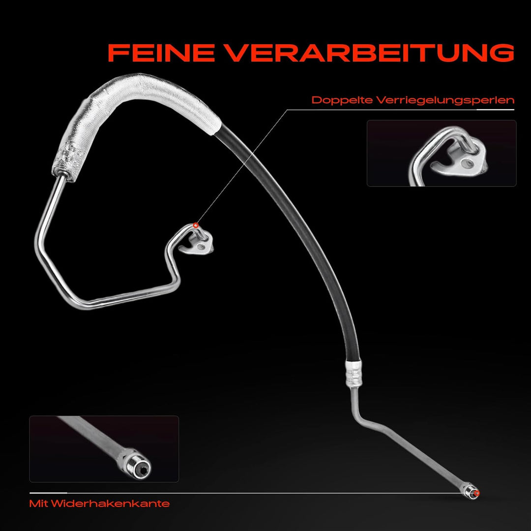 Frankberg Servolenkung Schlauch Diesel Kompatibel mit Mondeo III B5Y B4Y BWY 2.0L 2.2L 2000-2007 Rep