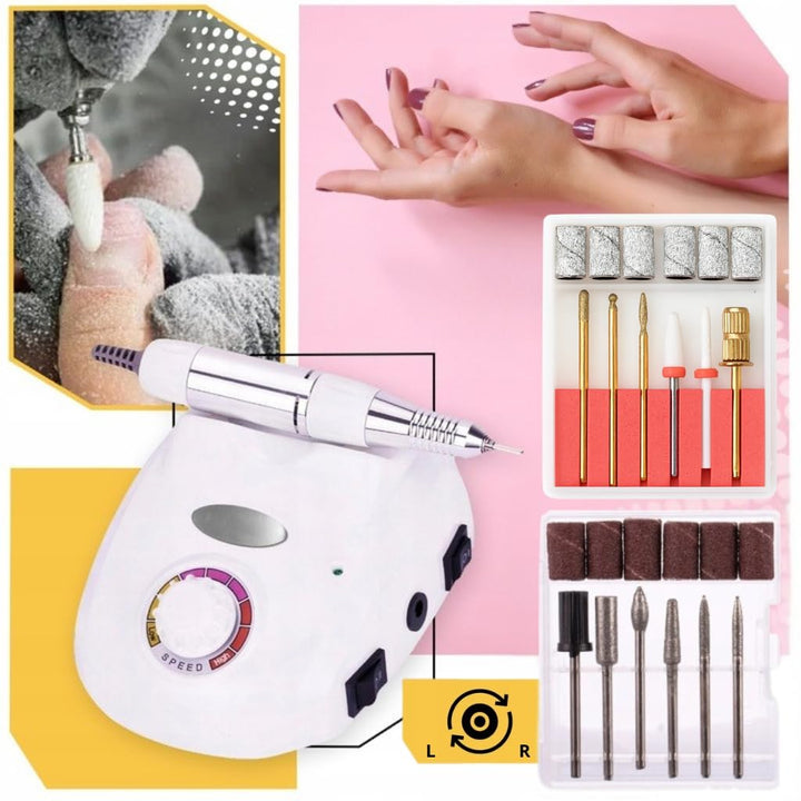 MANICURE PEDICURE PROFI FREESSEONAL SET 65W Weiss, Weiss