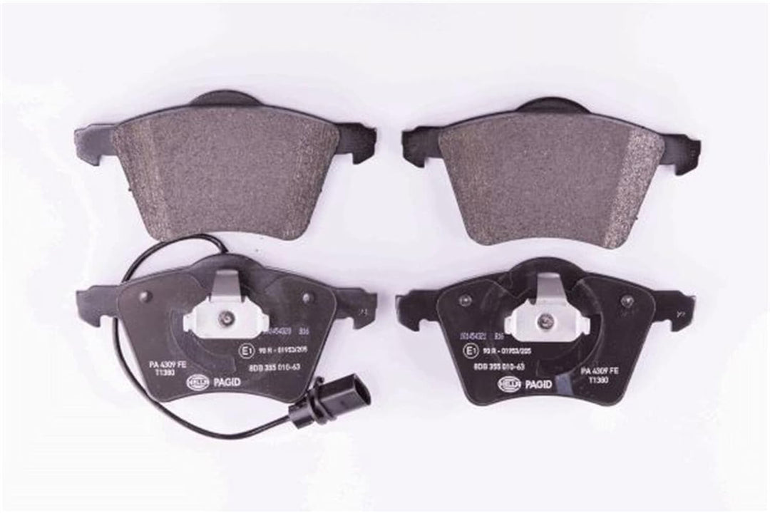 HELLA PAGID 8DB 355 010-631 Bremsbelagsatz - T1380 - Dicke/Stärke: 19mm - Bremssystem: Teves - mit i