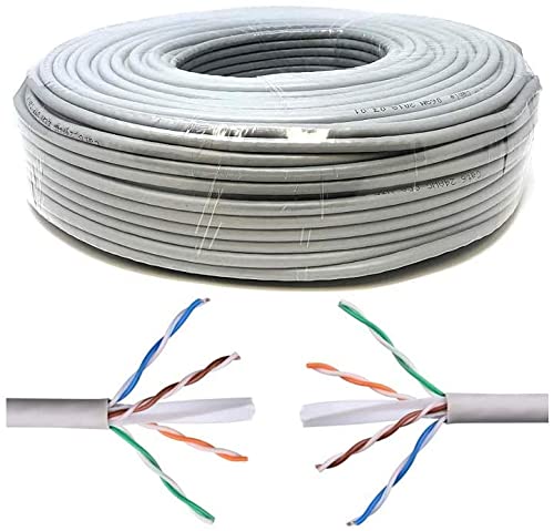 Ethernet Kabel 50 m FTP CAT6 CCA RJ45 Netzwerkkabel Abgeschirmt Gigabit 10/100/1000 Mbps LAN ADSL Et