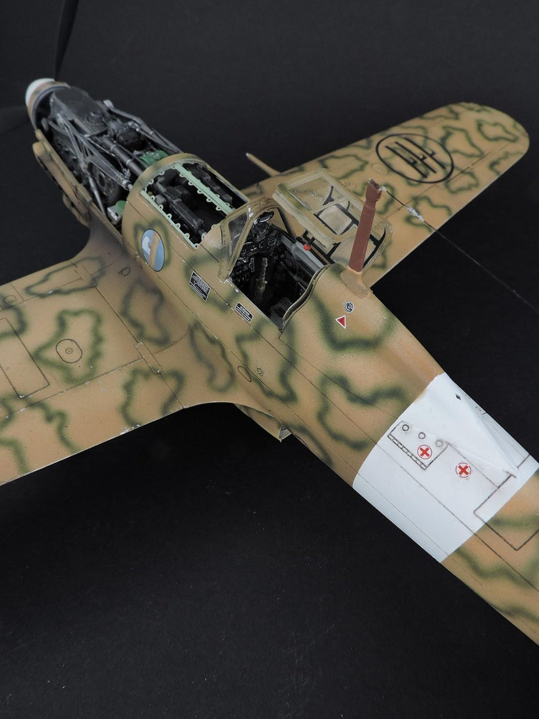 Italeri 2519 1:32 Macchi MC.205 Veltro Modellbausatz Militärflugzeug