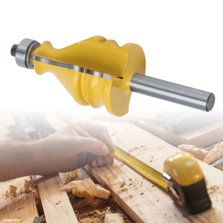 Bilderrahmen Fräser 8 mm Schaft, Formfräser für Holz und MDF – Rahmenfräser für Türen & Fenster, Pro
