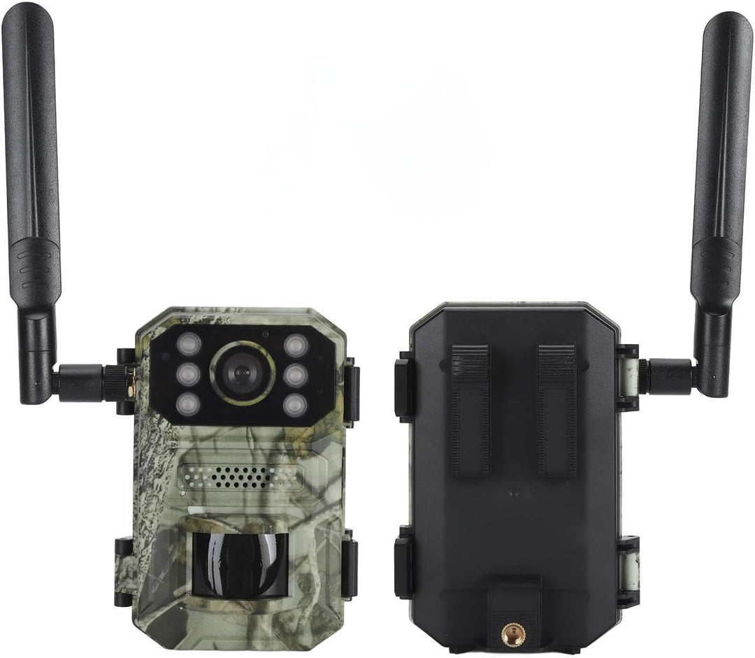 Marhynchus 4K Wildkamera, 14 MP, 4G LTE Wildkamera mit 120° Weitwinkel-Bewegungserkennung, Solar-Lad