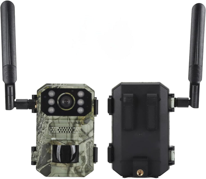 Marhynchus 4K Wildkamera, 14 MP, 4G LTE Wildkamera mit 120° Weitwinkel-Bewegungserkennung, Solar-Lad